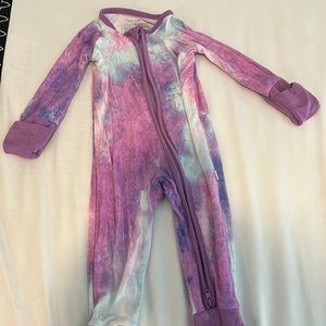 Little Sleepies footie pajama size 0-3 VGUC